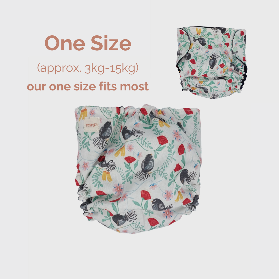 OSFM (one size fits most) - Wool Diaper Cover