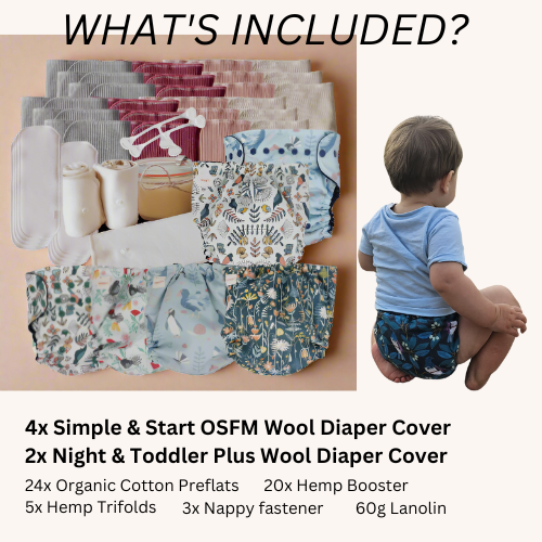 Full-Time Wool Diaper Bundle | Save 20%