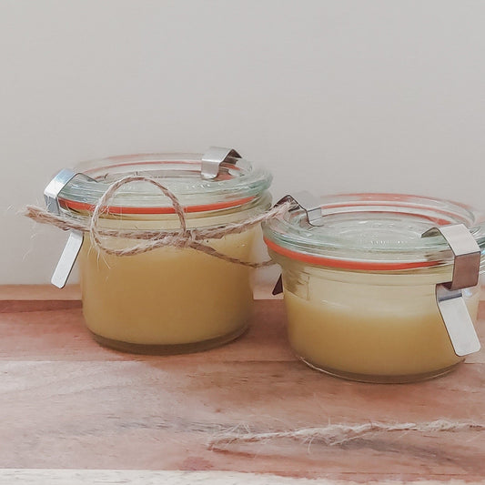 Lanolin jars 