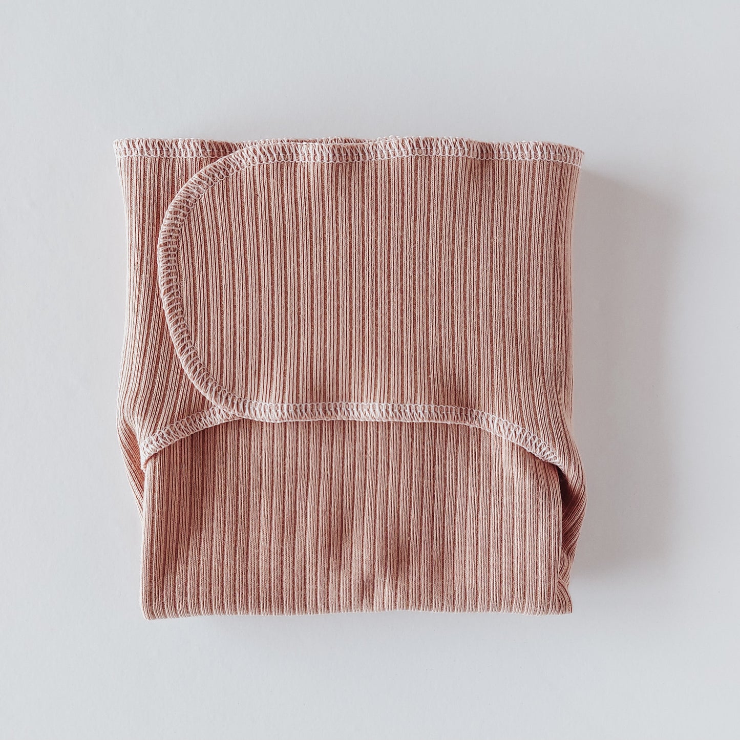 organic cotton preflat/diaper blush